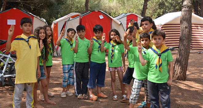 İzmir'in izcileri, eğitimlerini tamamladı