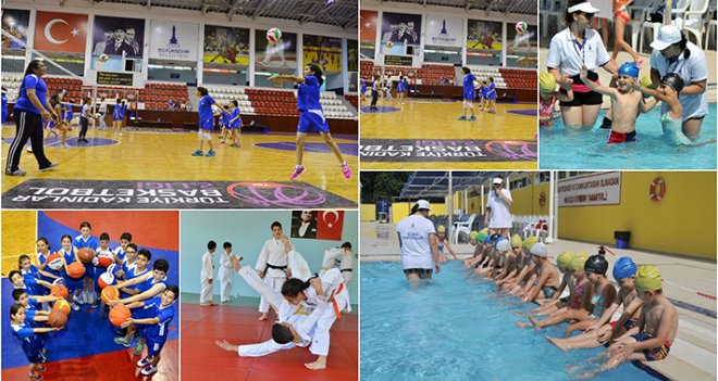 İzmirli çocuklar yaz tatilini sporla geçirecek