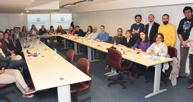 İzmirli genç girişimcilere Avrupalı konuklar