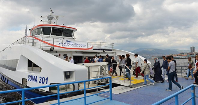 İzmirliler deniz ulaşımındaki hizmet kalitesinden memnun