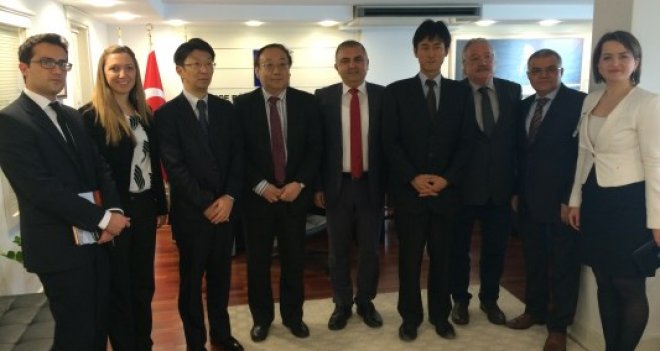 Japon Ortadoğu İşbirliği ve Hizmet Merkezi yetkilileri İzmir'e geldi
