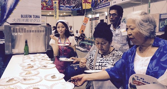 Japonlara orkinos, levrek ve çipura ziyareti