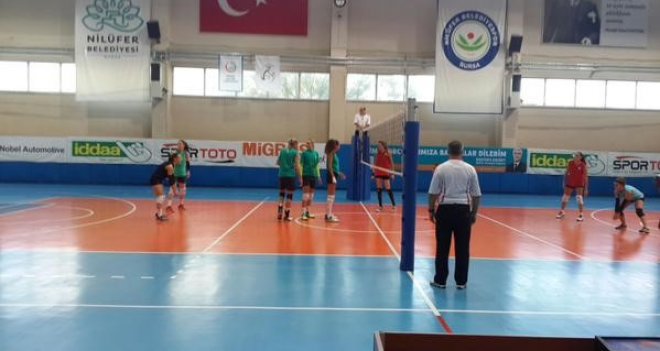 Kaf Kaf filede Nilüfer Belediyespor'a yenildi