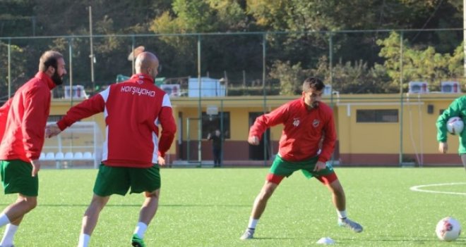 Kaf Kaf, Giresunspor maçı hazırlıklarını tamamladı