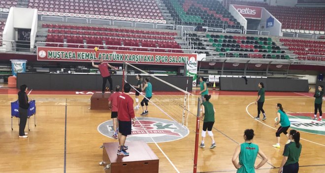 Kaf Kaf'ın filede konuğu Alaşehir Belediyespor