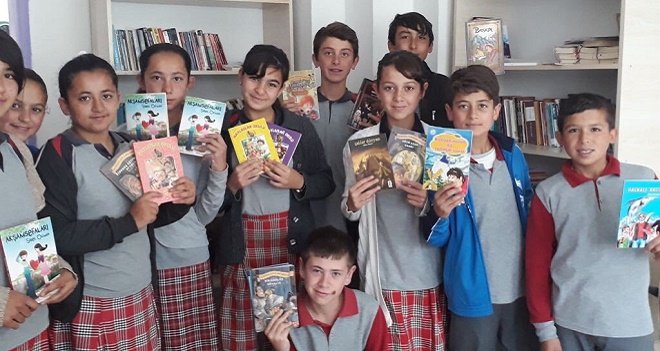 Kardeş Köy İlkokulları’na kitap desteği