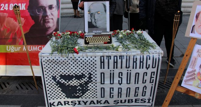 Karşıyaka ADD Uğur Mumcu'yu unutmadı