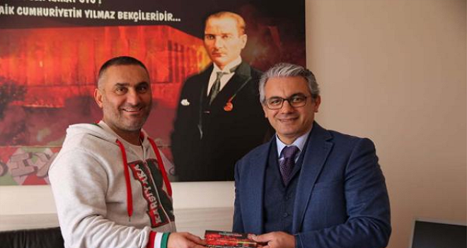 Karşıyaka Belediye Başkanı'ndan KSK'ye destek...