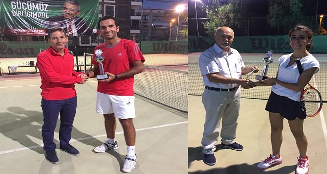 Karşıyaka Belediye Başkanlığı 2. Tenis Turnuvası'na ilgi büyük...