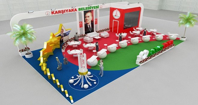 Karşıyaka Belediyesi  İzmir Fuarı'na iddialı katılıyor…