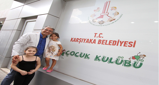 Karşıyaka Belediyesi ''Çocuk Kulübü'' kurdu...