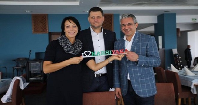 Karşıyaka Belediyesi'ne Ukraynalı konuk...