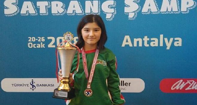 Karşıyaka Belediyesporlu Gülcan Türkiye İkincisi