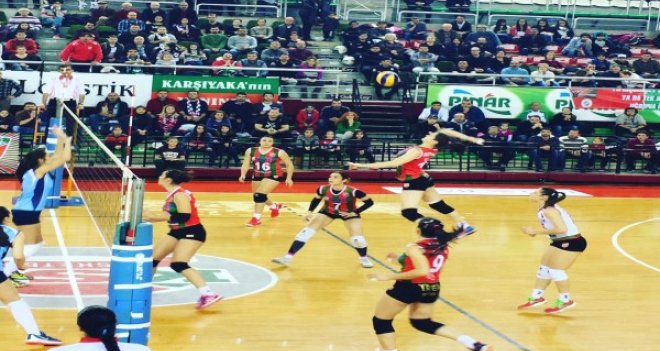 Karşıyaka filede Yeşilbayramiç'i ağırlıyor