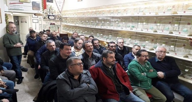 Karşıyaka Kanarya Severler Derneği'nden üyelerine eğitim