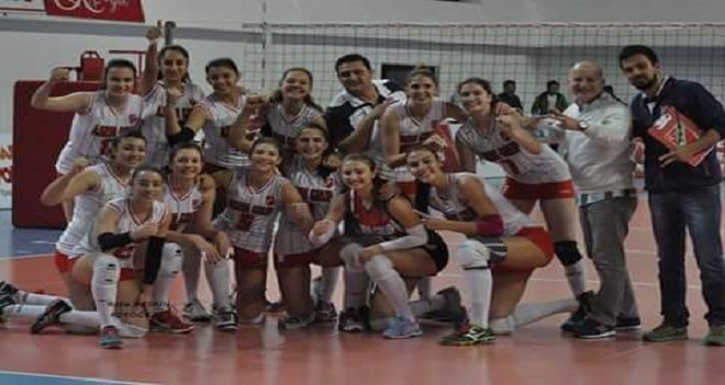 Karşıyaka kızlarının Kartal zaferi...