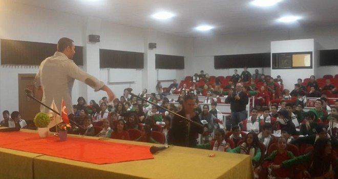 Karşıyaka Koleji'nde ''Karşıyaka Sevgisi'' sunumu...