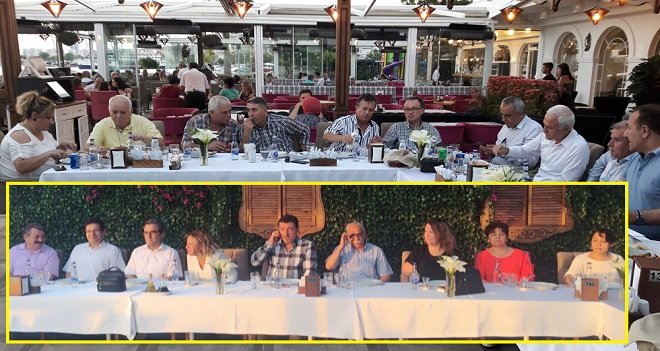 Karşıyaka Mal Müdürü Ülkü Uğur’a veda yemeği