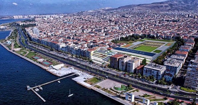 Karşıyaka Stadı için ruhsat müracaatı yapıldı