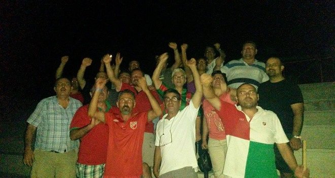 Karşıyaka Stadı'nda Kaf Kaf çektiler...