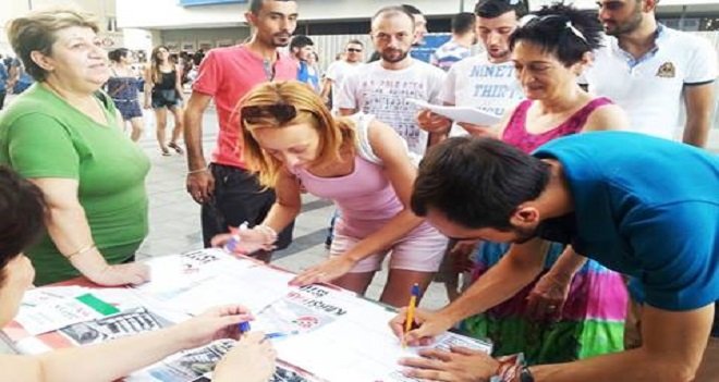 Karşıyaka taraftarının kampanyası 15 bin imzayla sona erdi