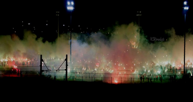 Karşıyaka taraftarı sezonu muhteşem bir şovla açtı