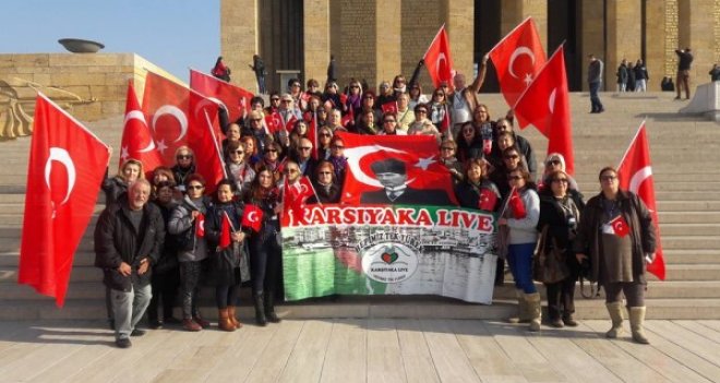 Karşıyaka Yaşam Derneği'nin Atatürk sevgisi
