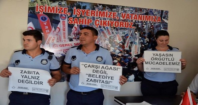 Karşıyaka Zabıtasına yapılan saldırıyı kınadılar