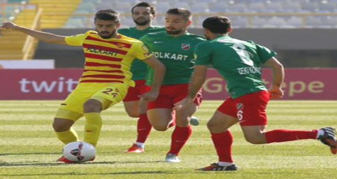 Karşıyaka'dan Göztepe'ye tek kurşun...