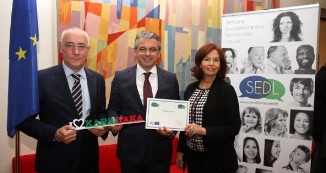 Karşıyaka,“12 Yıldız Şehri” ödülünü aldı