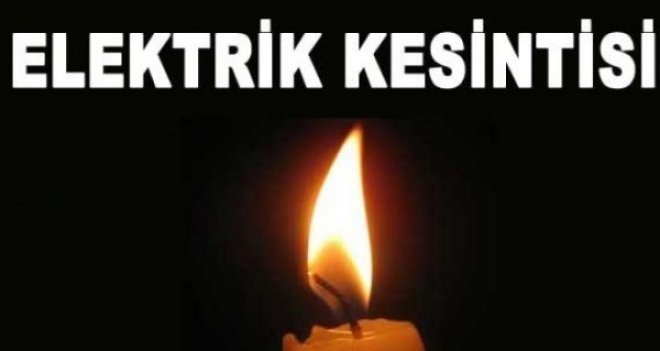 Karşıyaka'da 2 gün elektrik kesintisi