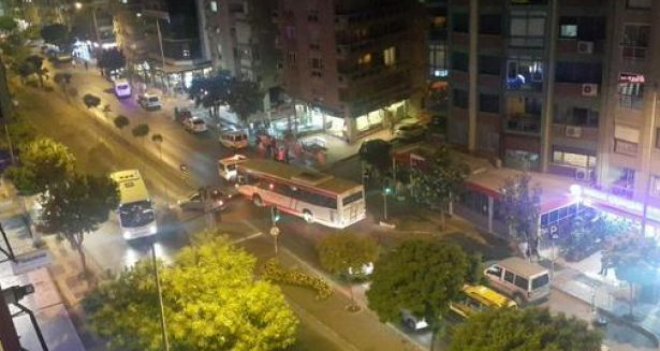 Karşıyaka'da bomba paniği yaşandı...