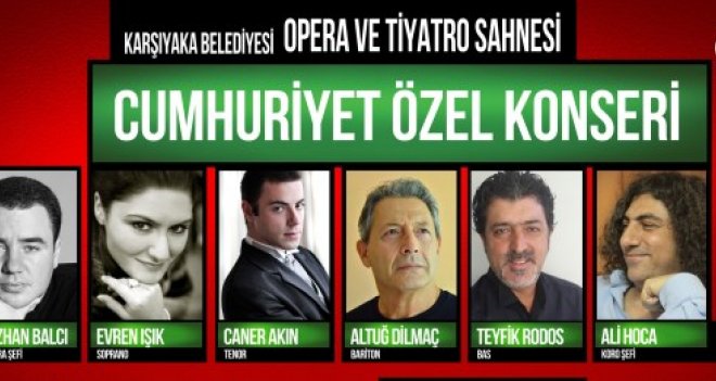 Karşıyaka’da Cumhuriyet konseri ertelendi