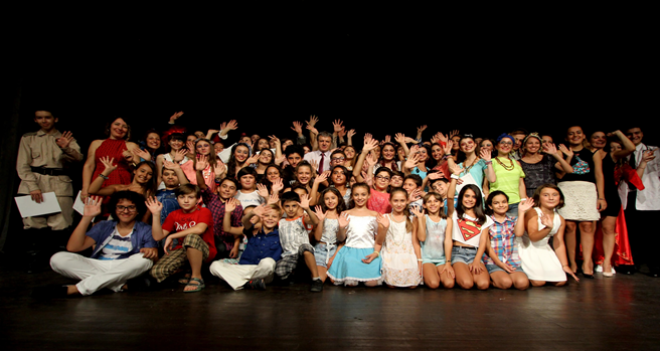 Karşıyaka'da kursiyerlerden muhteşem final