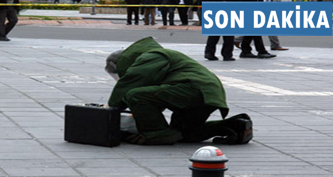 Karşıyaka'da şüpheli paket korku yarattı...