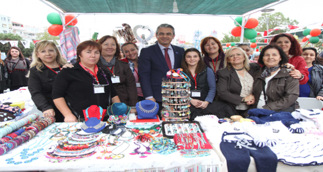 Karşıyaka'da üreten kadınlara kooperatif müjdesi