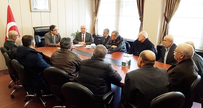 Karşıyaka’daki cami dernekleri başkanları bir araya geldi