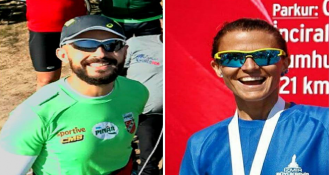 Karşıyakalı atletlerden örnek hareket