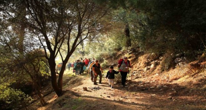 Karşıyakalı doğaseverlere şehrin stresinden uzakta, keyifli bir yolculuk