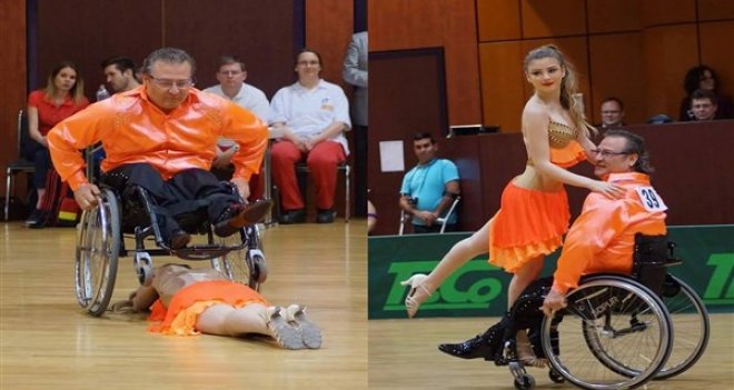Karşıyakalı engelli sporcu, Avrupa'da gururumuz oldu