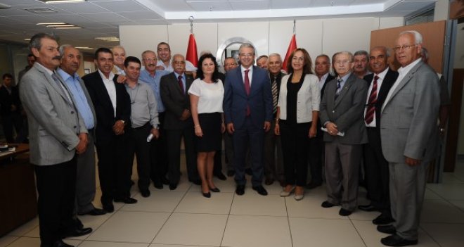 Karşıyakalı muhtarlar da bir 