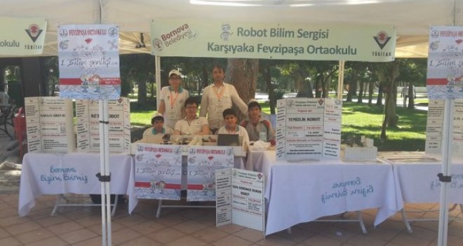 Karşıyakalı öğrencilerin ''Bilim Şenliği'' heyecanı