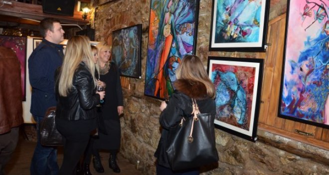 Karşıyakalı ressamdan 