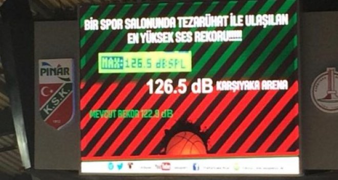 Karşıyakalı taraftarlar rekor kırdı...