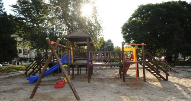 Karşıyaka'nın parkları çocuklara emanet