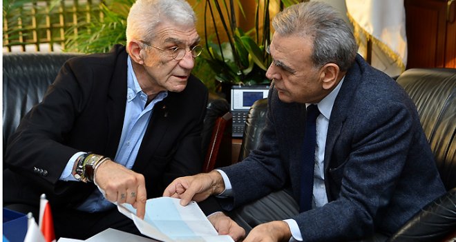 Kocaoğlu, Selanik belediye başkanıyla buluştu