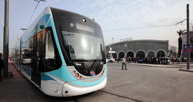 Konak Tramvayı'nda yolculuk Cumartesi başlıyor