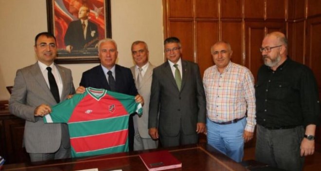 KSK yönetiminden Vali Toprak'a ziyaret