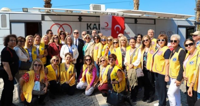 Lions Hizmet Günü'nde kan ve organ bağışı için yarıştılar