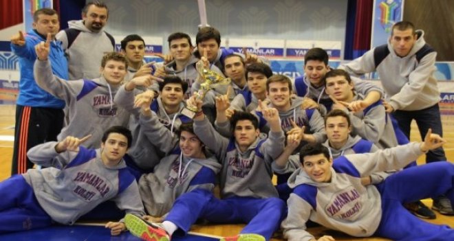Liseler Arası Basketbol İl Birinciliği'nde şampiyon Yamanlar